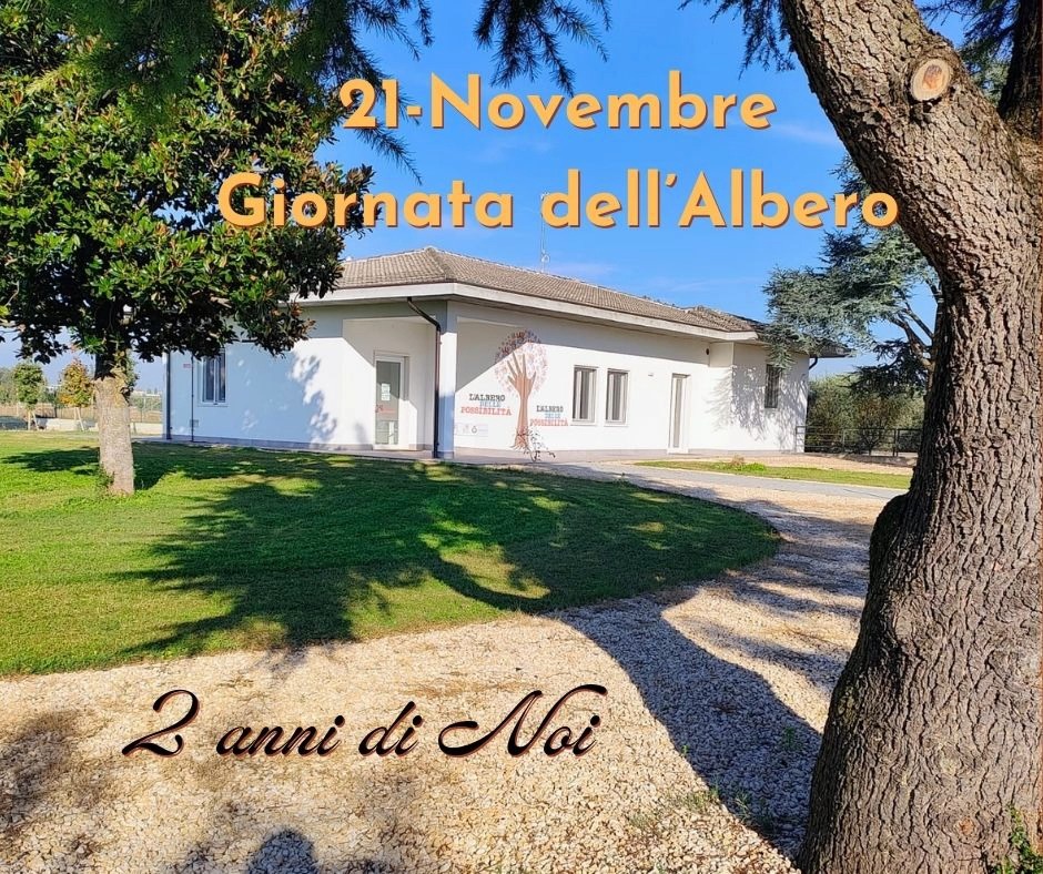 Oggi festeggiamo gli Alberi e il nostro Albero delle Possibilità!